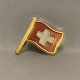 Switzerland Flag Lapel Hat Pin