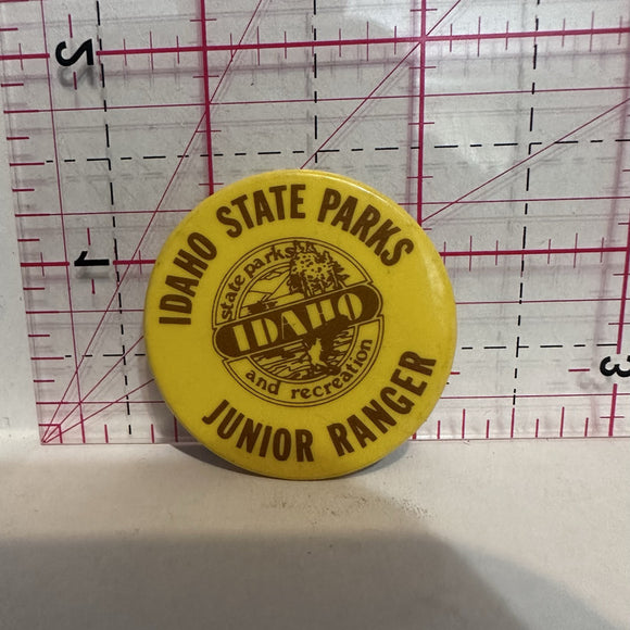 Idaho State Parks Junior Ranger  Button Pinback