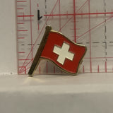 Switzerland Flag Lapel Hat Pin