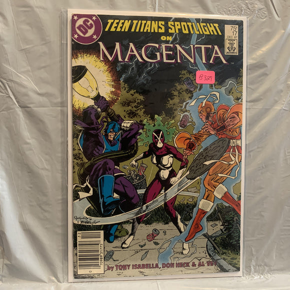 #17 Teen Titans Spotlight on Magenta DC Comics AV 7985