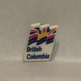 British Columbia Provincial Flag Lapel Hat Pin