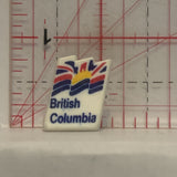 British Columbia Provincial Flag Lapel Hat Pin