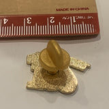 I Love Heart Volleyball Lapel Hat Pin AJ