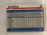 #206 Jaime Barria Los Angeles Angels 2019 Topps Series One Baseball Card