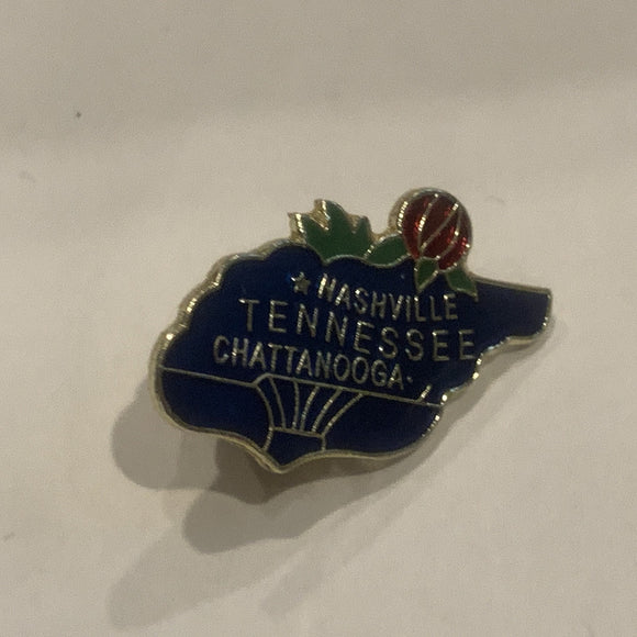Nashville Tennessee Chattenooga Lapel Hat Pin AJ