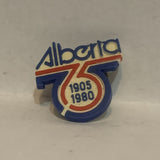 Alberta 75th 1905 1980 Lapel Hat Pin