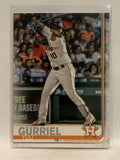 #55 Yuli Gurriel Houston Astros 2019 Topps Series One Baseball Card