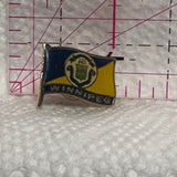 City of Winnipeg Flag Manitoba  Lapel Pin