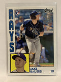 #T84-7  Jake Bauers Tampa Bay Rays 2019 Topps Series One Baseball Card