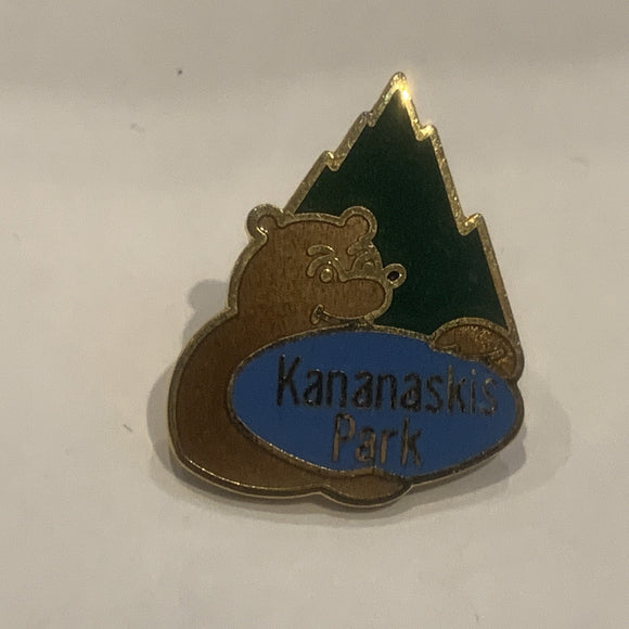 Kananaskis Park Bear Mountain Lapel Hat Pin AJ