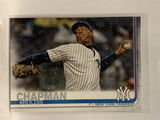 #99 Aroldis Chapman New York Yankees 2019 Topps Series One Baseball Card