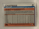 #99 Aroldis Chapman New York Yankees 2019 Topps Series One Baseball Card