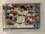 #135 Wade Leblanc Seattle Mariners 2019 Topps Series One Baseball Card