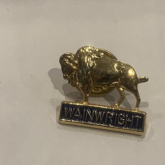 Wainwgight Bison Logo Lapel Hat Pin AJ