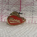 Mona Flame Logo  Lapel Pin