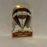Calgary CO-OP Pharmacy Hot Air Balloon Lapel Hat Pin