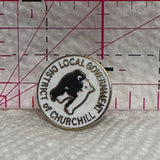 Local Government District of Churchill Polar Bear  Lapel Pin