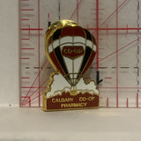 Calgary CO-OP Pharmacy Hot Air Balloon Lapel Hat Pin