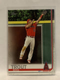 #100 Mike Trout Los Angeles Angels 2019 Topps Series One Baseball Card