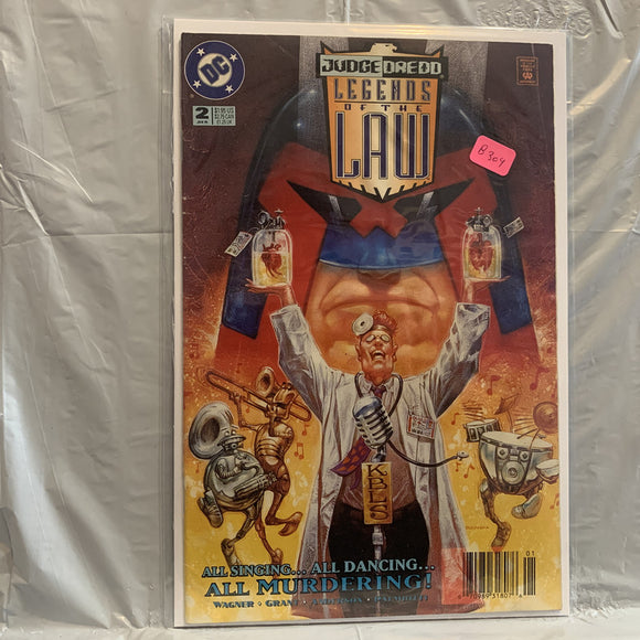 #2 Judge Dredd Legends of the Law DC Comics AV 8015