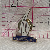 Kelowna BC Statue  Lapel Pin