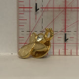 Jewelled Guardian Angel Lapel Hat Pin