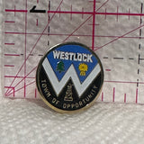 Westlock Town of Opportunity Alberta  Lapel Pin