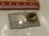 Season's Greetings USA 15 cent Stamp Lapel Hat Pin