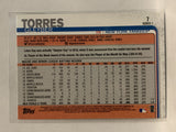 #7 Gleyber Torres All Star Rookie New York Yankees 2019 Topps Series One Baseball Card
