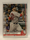 #23 J.D. Martinez League Leaders Boston Red Sox 2019 Topps Series One Baseball Card