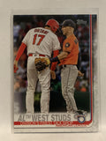 #266 AL West Studs  Divisions Finest Talk Shop 2019 Topps Series One Baseball Card