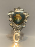 Swift Current Prairie Lily saskatchewan Rose Souvenir Spoon