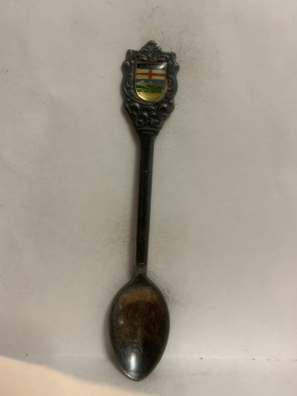 Edmonton Alberta Crest Emblem Souvenir Spoon