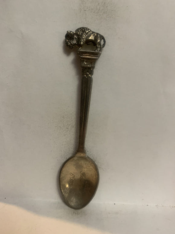 Falher Alta Bison Buffalo Alberta Souvenir Spoon