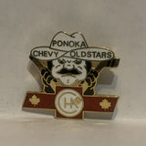 Ponoka Chevy Oldstars CHA Logo Lapel Hat Pin