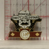 Ponoka Chevy Oldstars CHA Logo Lapel Hat Pin