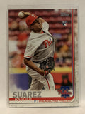 #303 Ranger Suarez Rookie Philadelphia Phillies 2019 Topps Series One Baseball Card
