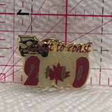 Coast to Coast 2000 Canadian Flag  Lapel Pin