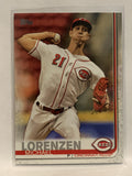 #304 Michael Lorenzen Cincinnati Reds 2019 Topps Series One Baseball Card