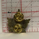 Police Crest Maple Leaf Lapel Hat Pin