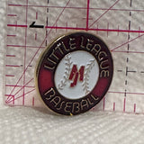 Little League MJ Baseball  Lapel Pin