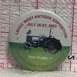 1928 Rumely Leduc West Antique Exposition 2003  Lapel Pin