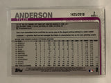 #2 Tyler Anderson 1425/2019 Gold Colorado Rockies 2019 Topps Series One Baseball Card