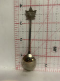 Radium BC Canada Maple Leaf Souvenir Spoon