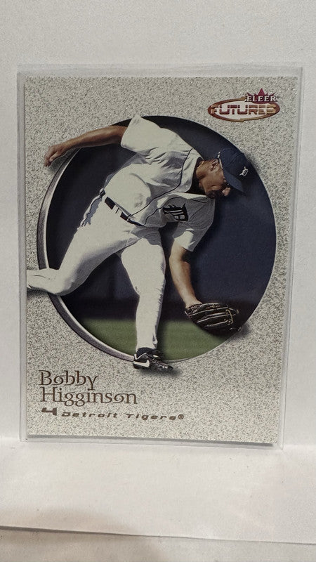#132 Bobby Higginson Detroit Tigers 2001 Fleer Futures Baseball Card