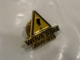 Work Safe Alberta Logo Lapel Hat Pin