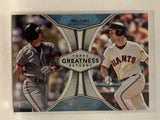 #GR-16 Will Clark Buster Posey San Francisco Giants 2019 Topps Series One Baseball Card