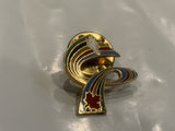 Canada Rainbow Dove Lapel Hat Pin