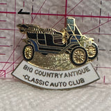 Big Country Antique Classic Auto Club  Lapel Pin