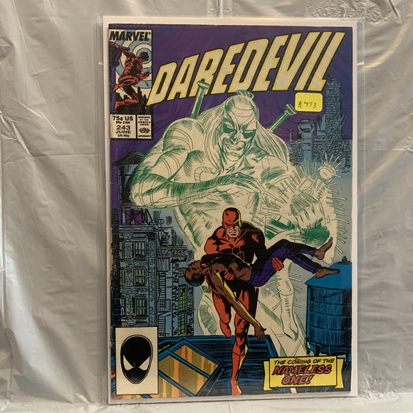 #243 Daredevil Nameless One Marvel Comics AW 8058